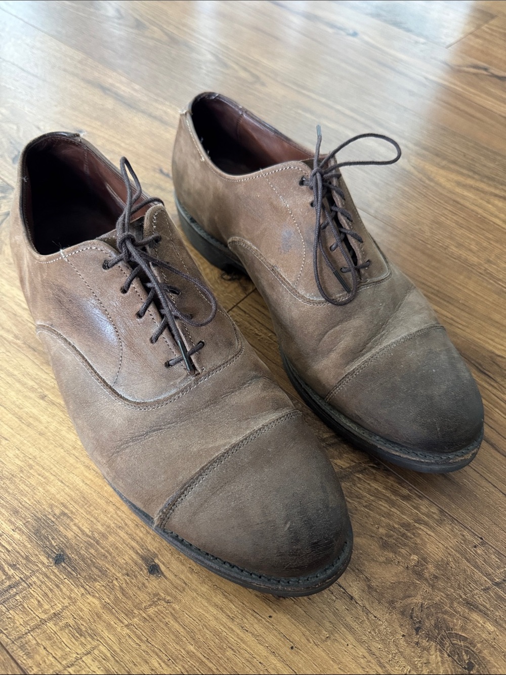 Allen Edmonds men’s dress shoes / oxfords, size 9